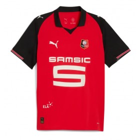 Herren Fußballbekleidung Stade Rennais Heimtrikot 2025-26 Kurzarm
